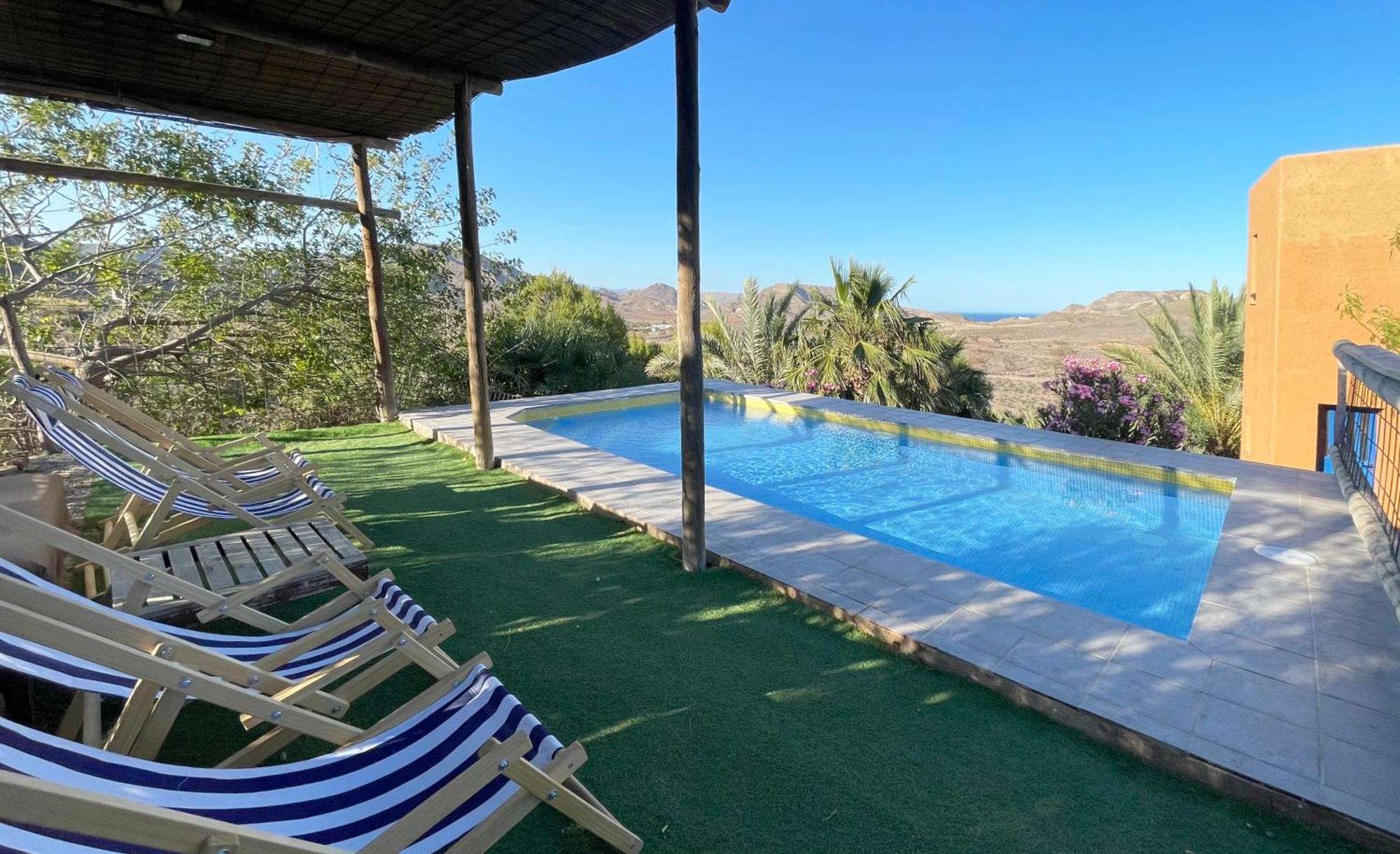 El Risco Colorado, Cabo De Gata Villa Rodalquilar Luaran gambar