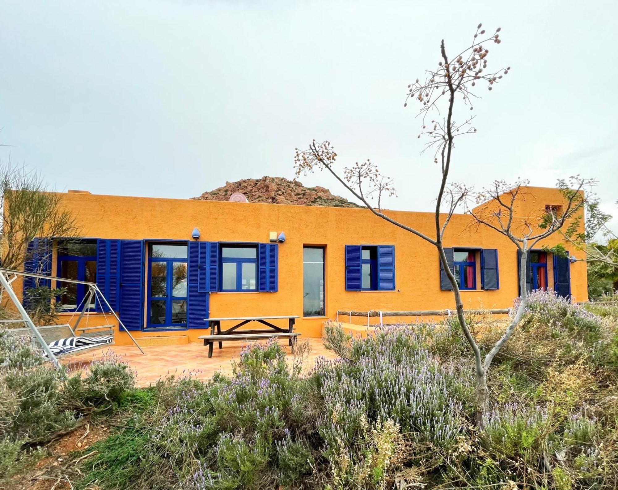 El Risco Colorado, Cabo De Gata Villa Rodalquilar Luaran gambar